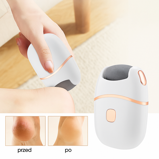 Peely™ – Luksusowy Elektryczny Pilnik do Stóp z Wymiennymi Głowicami | Mini™ & Pro®